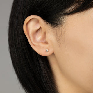 アコヤパールピアス 8.0mm D 0.03ct