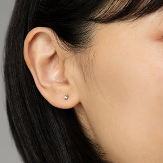 【オンラインショップ限定】アコヤパールピアス 7.5mm D 0.10ct