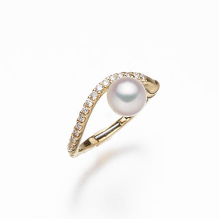 アコヤパールイヤカフ 6.2mm D 0.21ct