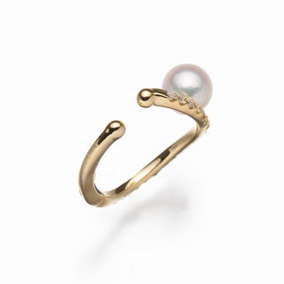 アコヤパールイヤカフ 6.2mm D 0.21ct