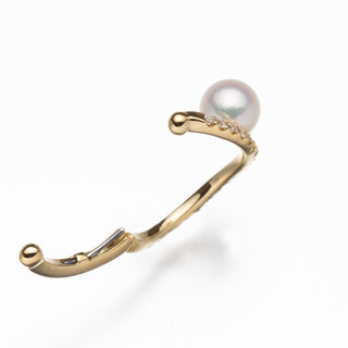 アコヤパールイヤカフ 6.2mm D 0.21ct
