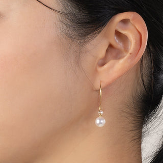 アコヤパールピアス 3.5／8.0mm