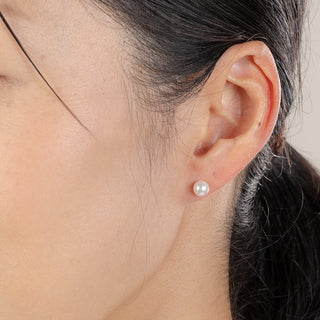 アコヤパールピアス 5.0-7.0mm