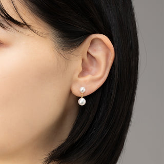 【オンラインショップ限定】アコヤパールピアス 5.5/7.0mm