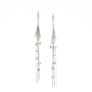 アコヤパールピアス 3.0-5.0mm