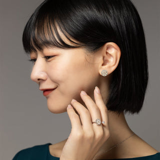 【フロール・デ・リマ】アコヤパールピアス 2.5mm D 0.11/0.11