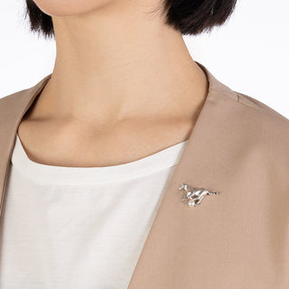 アコヤパールピンブローチ（馬） 4.5mm