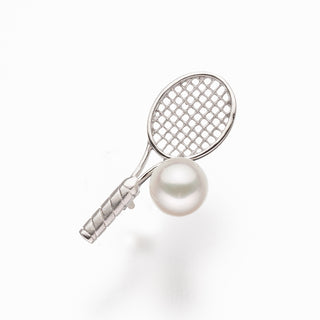 アコヤパールピンブローチ（テニス） 6.5mm