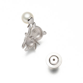 アコヤパールピンブローチ（ブタ） 7.5mm