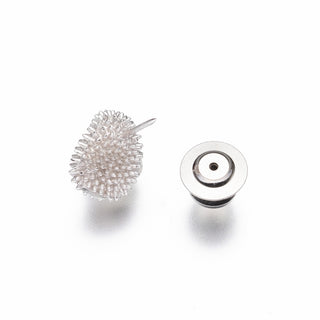アコヤパールピンブローチ（ハリネズミ） 4.0mm