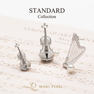 アコヤパールピンブローチ（チェロ） 6.5mm