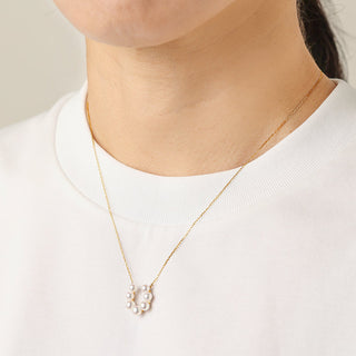 アコヤパールペンダント 4.0-5.0mm 全長46cm