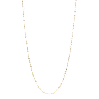 アコヤパールステーションネックレス 3.5mm 全長約60cm