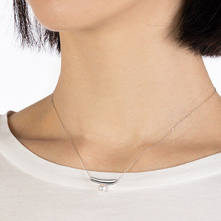 アコヤパールペンダント 5.5mm 全長40cm