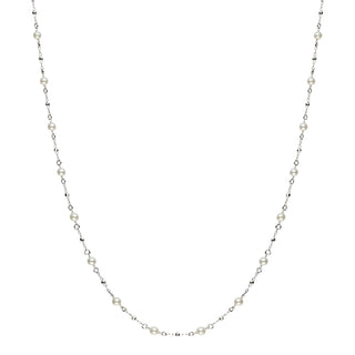 アコヤパールステーションネックレス 3.5mm 全長約45cm