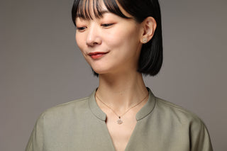 【フロール・デ・リマ】アコヤパールペンダント 2.5mm D 0.11 全長45cm 長さ調節機能付き