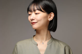 【フロール・デ・リマ】アコヤパールペンダント 2.5mm D 0.11 全長45cm 長さ調節機能付き