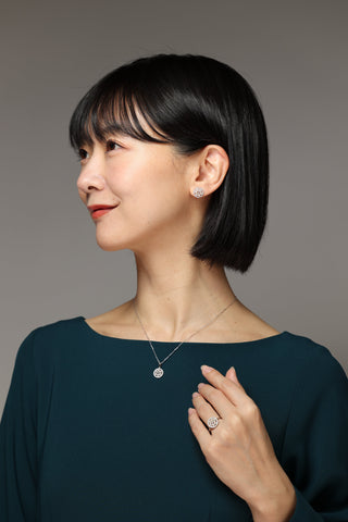 【フロール・デ・リマ】アコヤパールリング 2.5mm D 0.11 全長サイズ8号～14号