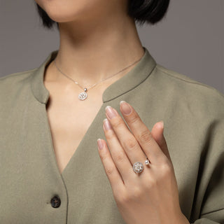 【フロール・デ・リマ】アコヤパールリング 2.5mm 4.5mm D 0.11 全長サイズ9号～15号