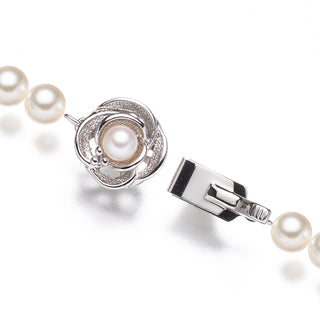 【オンラインショップ限定】アコヤパールネックレスイヤリングセット ネックレス：6.5mm イヤリング：7.0mm