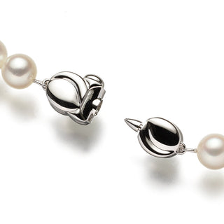 [Limited quantity] Akoya pearl necklace and earrings set Necklace: 7.0mm Earrings: 7.5mm