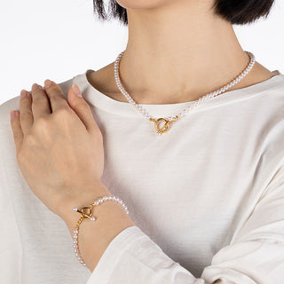 アコヤパールブレスレット 4.5mm 全長約19cm