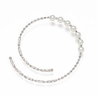 アコヤパールブレスレット 5.0mm 全長最大約20cm