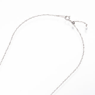 黒蝶パールペンダント 10.2mm ブラックD 0.02ct 全長約45cm