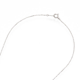 黒蝶パールペンダント D 0.05ct 全長約40cm