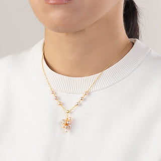 淡水パールペンダント D 0.05ct 全長45cm