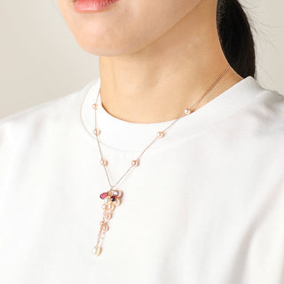 淡水パールペンダント 全長45cm