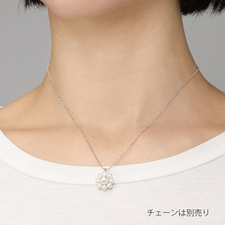 淡水パールペンダントヘッド 4.5-7.0mm