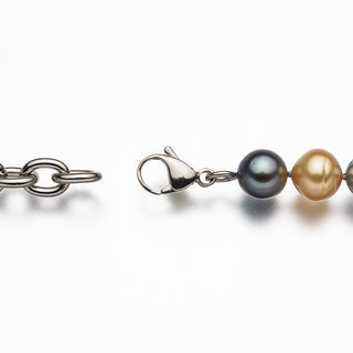 [nonbinary] South Sea multi-pearl bracelet 8.9-12.4mm total length approx. 45cm