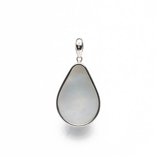 Mabe pearl pendant head D 0.02ct