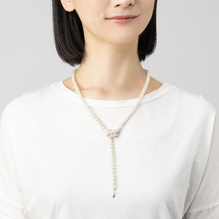 アコヤパールロングネックレス 6.5mm 全長約62cm