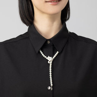 アコヤパールロングネックレス 6.5mm 全長約62cm