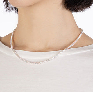 アコヤパールネックレス 3.0mm 全長約42cm