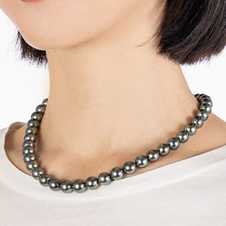 【オンラインショップ限定】黒蝶パールネックレス 8.4-10.3mm