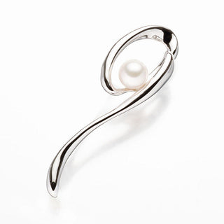 Akoya pearl brooch (0026) 7.5mm