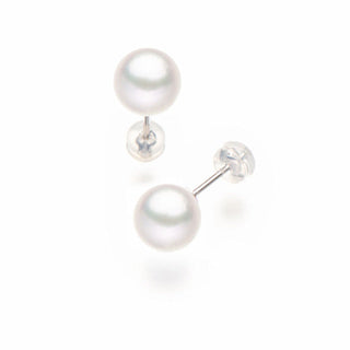 Akoya pearl earrings 9.0mm