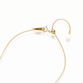 Akoya pearl pendant 8.0mm yellow gold with diamonds (0.07ct)