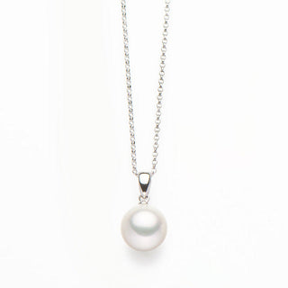 Akoya pearl pendant 9.0mm white gold