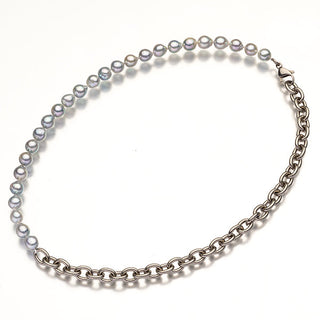 [nonbinary] Akoya pearl bracelet 7.0mm/total length 43cm